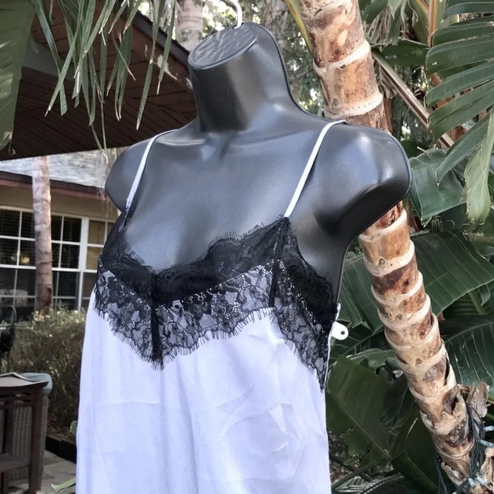 H&M Coachella lace trim slip or slip dress